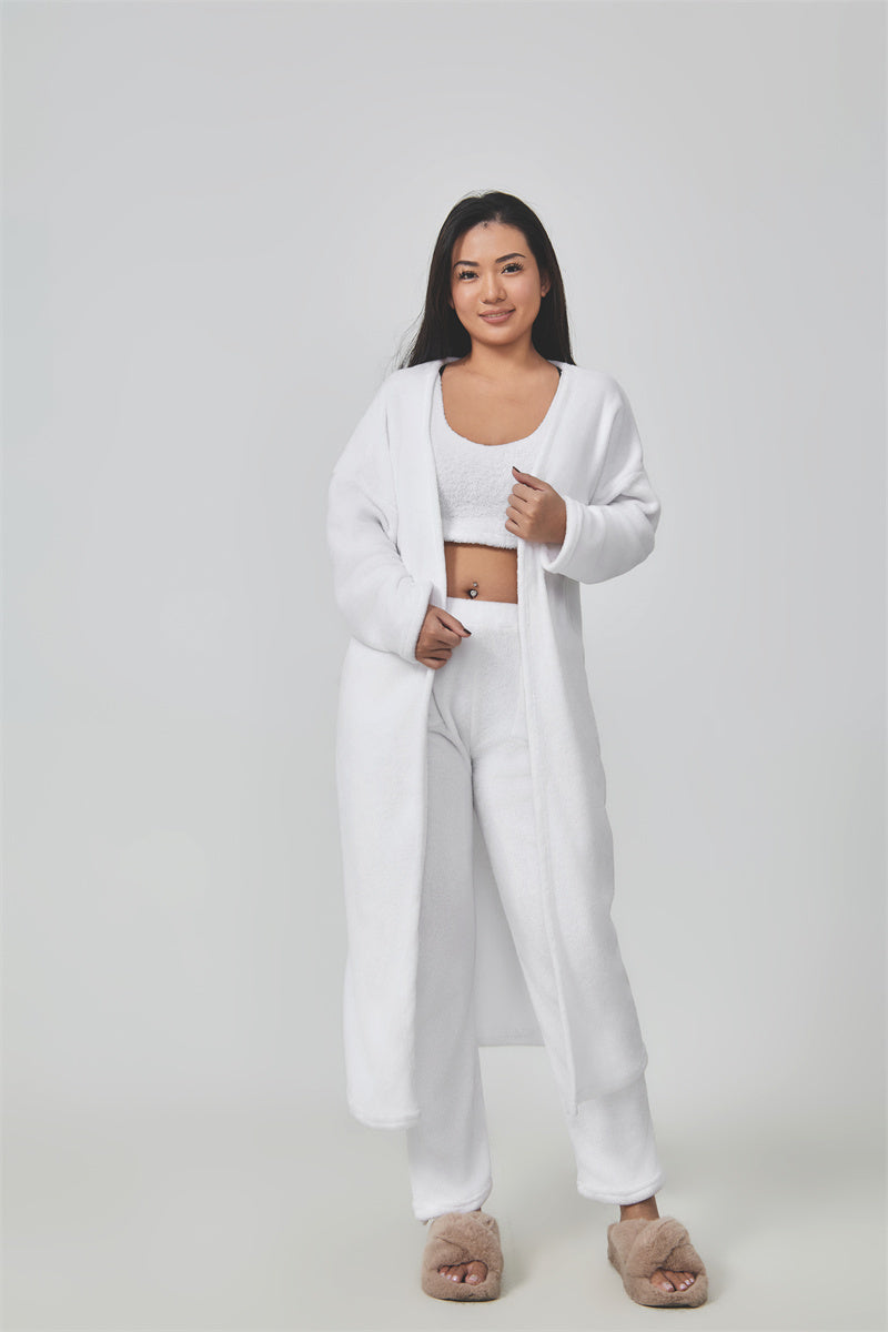 Cozy 3-Piece Pajama Set for Women - Daily Best Choice