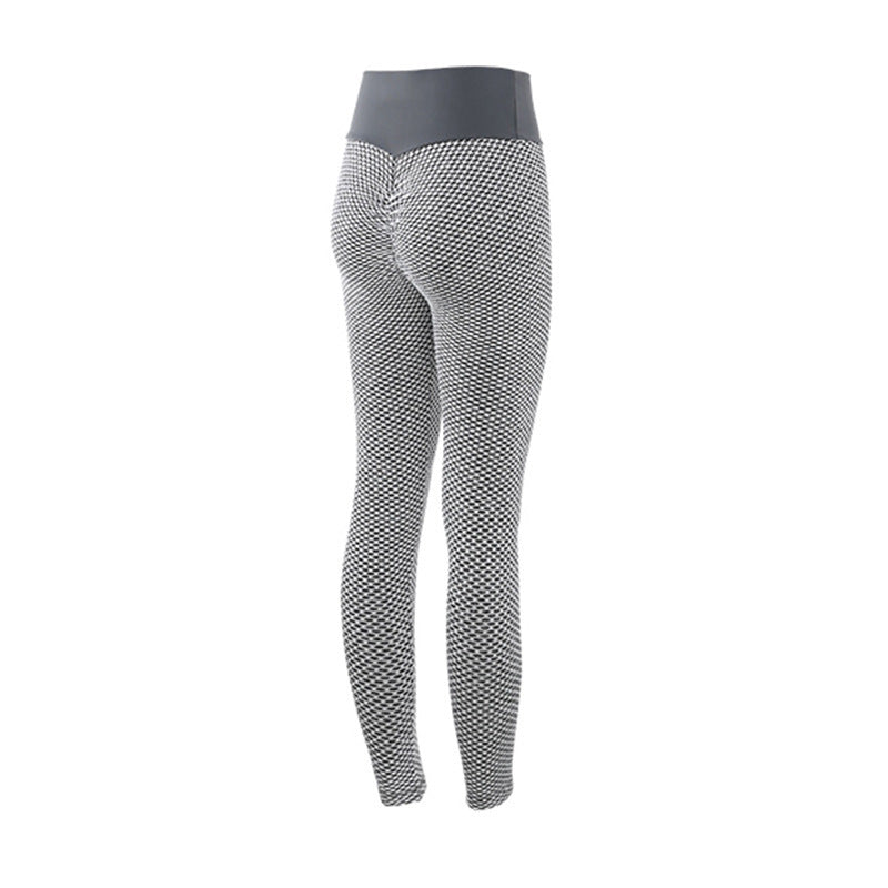 Plaid Leggings – Frauen Fitness Yoga Pants - Daily Best Choice