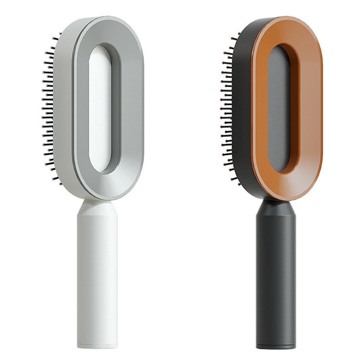 Self Cleaning Hair Brush For Women One-key Cleaning Hair Loss Airbag Massage Scalp Comb Anti-Static Hairbrush - Daily Best Choice