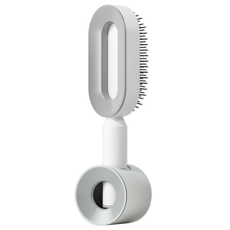 Self Cleaning Hair Brush For Women One-key Cleaning Hair Loss Airbag Massage Scalp Comb Anti-Static Hairbrush - Daily Best Choice