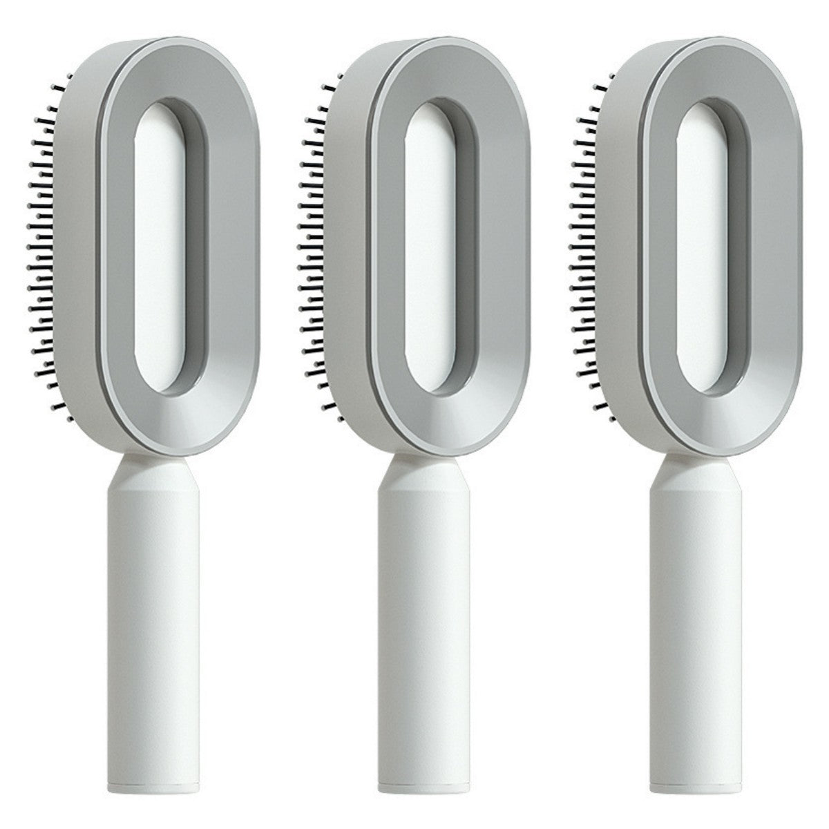 Self Cleaning Hair Brush For Women One-key Cleaning Hair Loss Airbag Massage Scalp Comb Anti-Static Hairbrush - Daily Best Choice