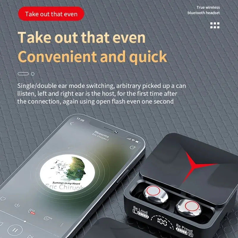 Wireless Headphones – Bluetooth Earbuds with Microphone - Daily Best Choice
