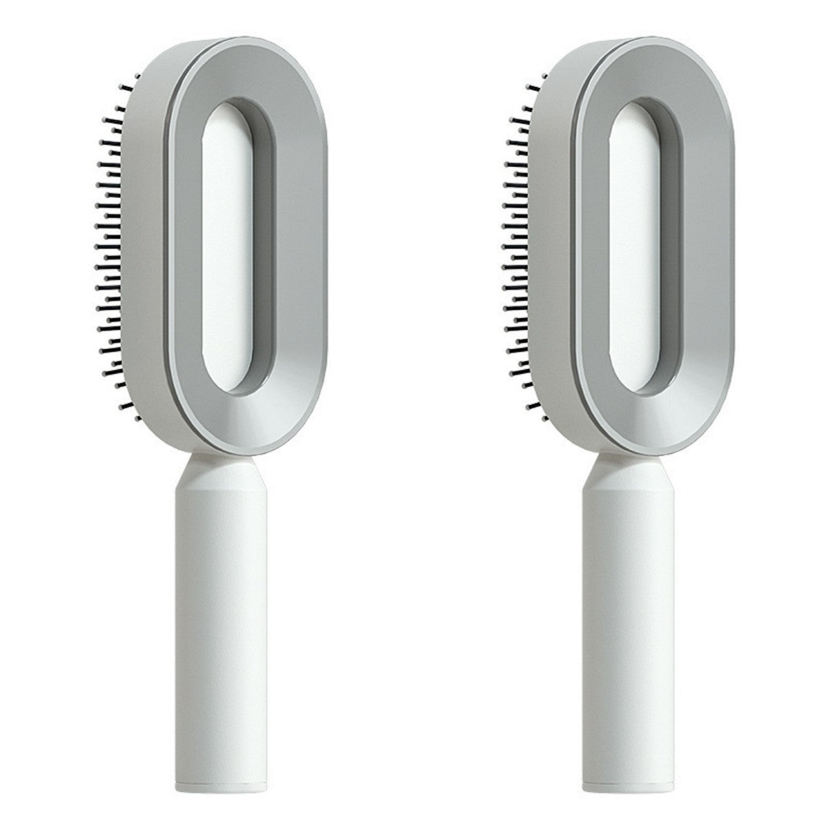 Self Cleaning Hair Brush For Women One-key Cleaning Hair Loss Airbag Massage Scalp Comb Anti-Static Hairbrush - Daily Best Choice
