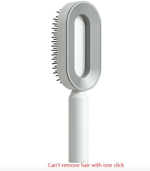 Self Cleaning Hair Brush For Women One-key Cleaning Hair Loss Airbag Massage Scalp Comb Anti-Static Hairbrush - Daily Best Choice
